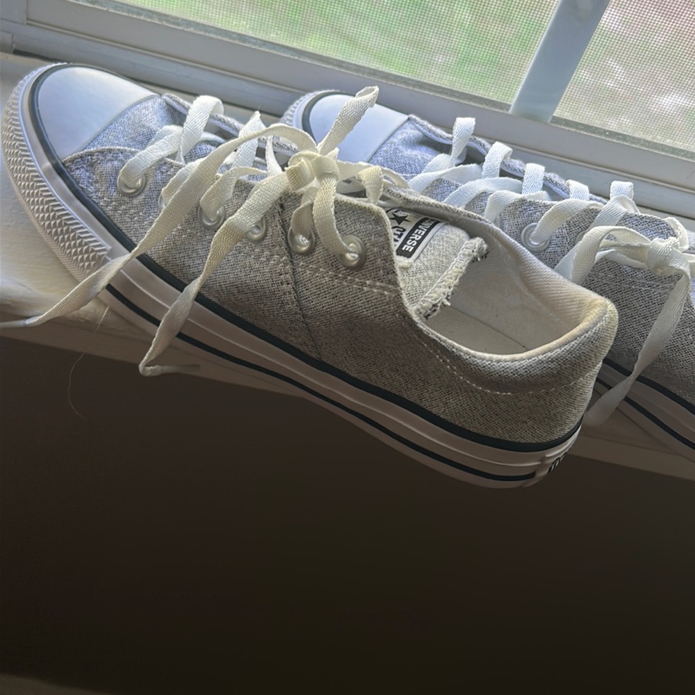 Grey All star converse